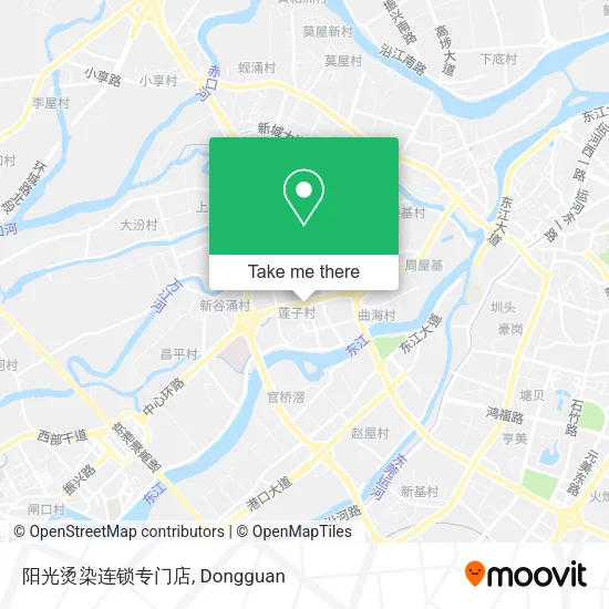 阳光烫染连锁专门店 map
