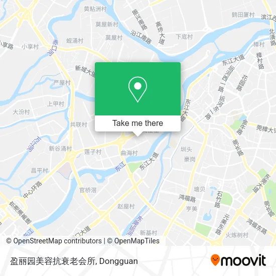 盈丽园美容抗衰老会所 map