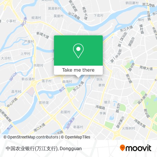 中国农业银行(万江支行) map