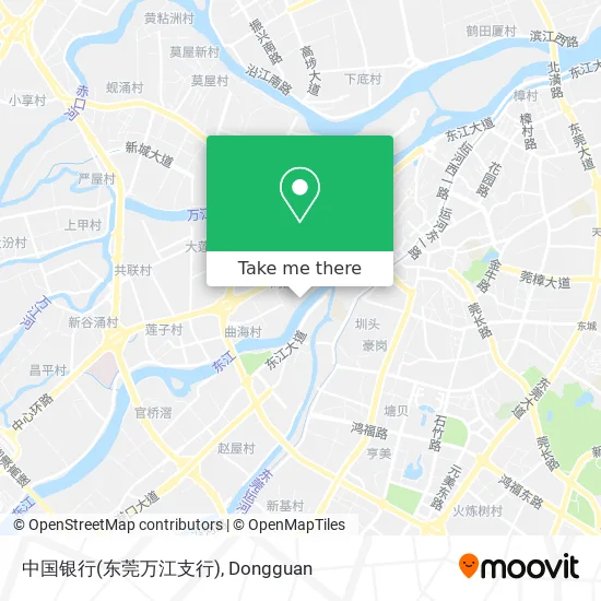 中国银行(东莞万江支行) map