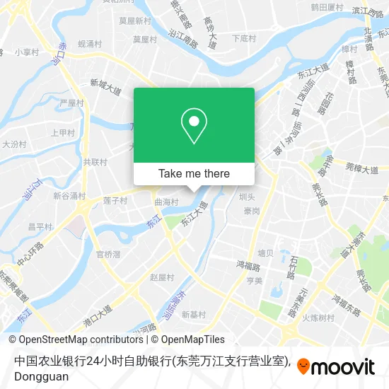 中国农业银行24小时自助银行(东莞万江支行营业室) map