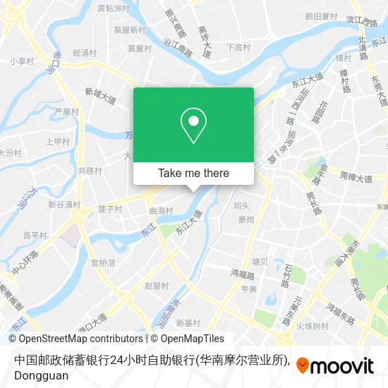 中国邮政储蓄银行24小时自助银行(华南摩尔营业所) map