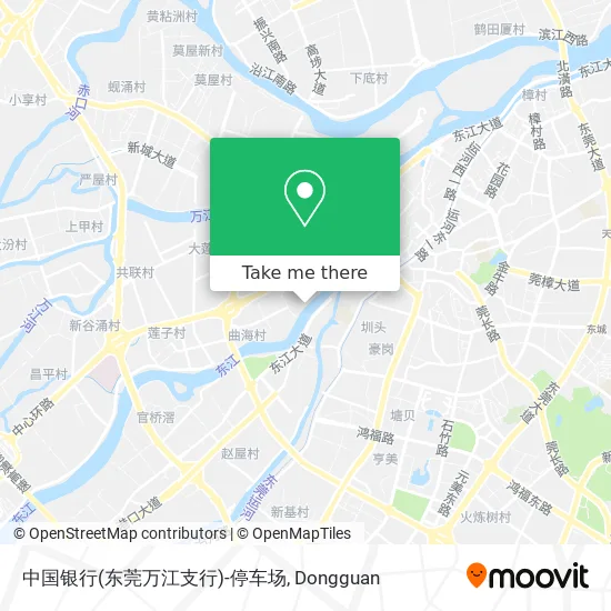 中国银行(东莞万江支行)-停车场 map