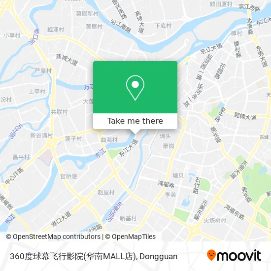 360度球幕飞行影院(华南MALL店) map