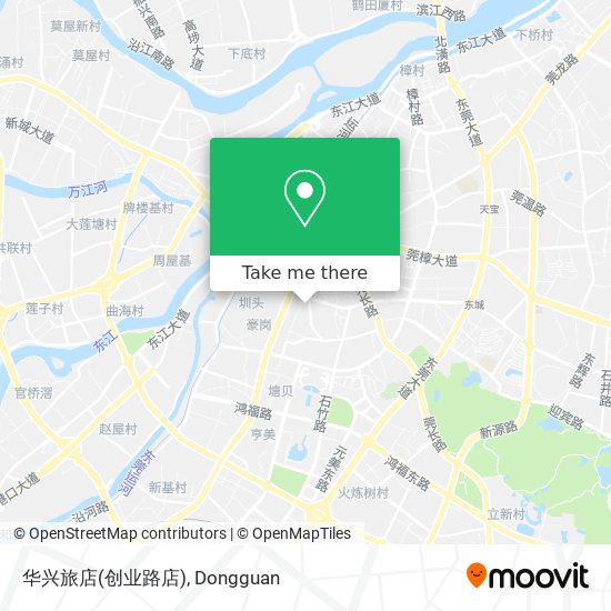 华兴旅店(创业路店) map