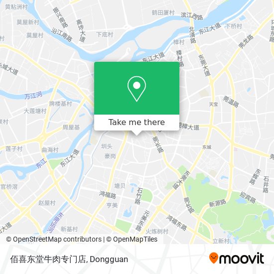 佰喜东堂牛肉专门店 map