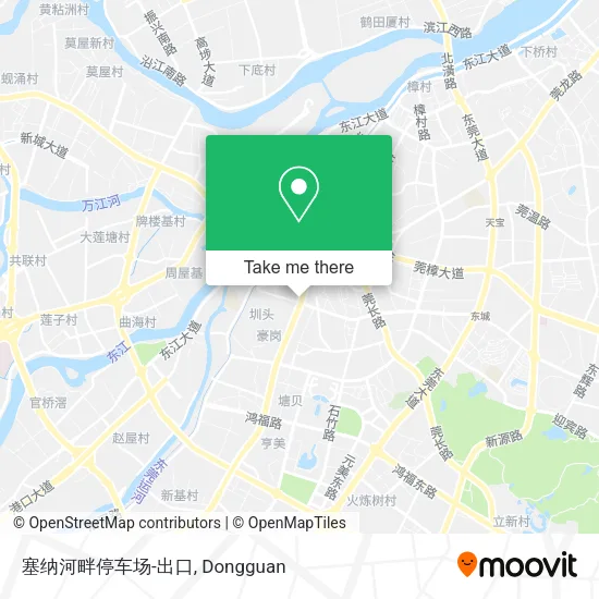 塞纳河畔停车场-出口 map