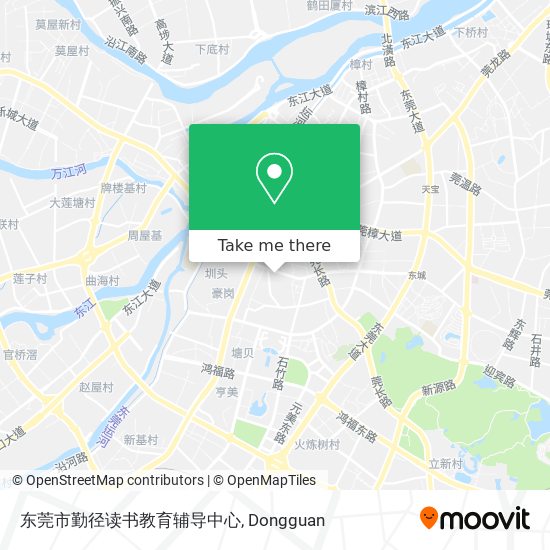 东莞市勤径读书教育辅导中心 map