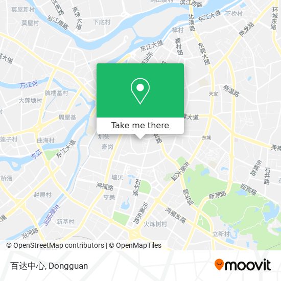 百达中心 map