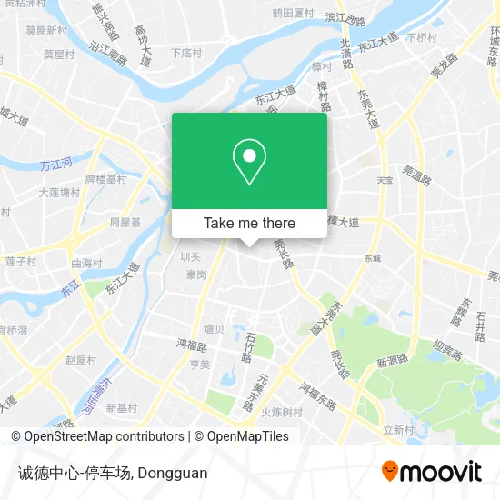 诚德中心-停车场 map