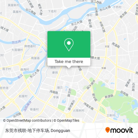 东莞市残联-地下停车场 map