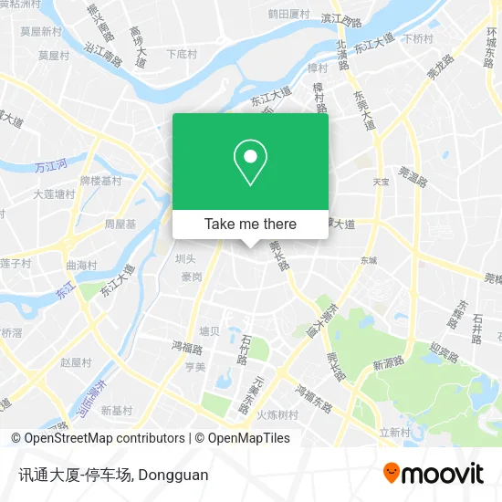 讯通大厦-停车场 map