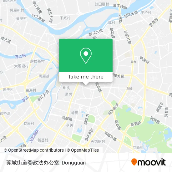 莞城街道委政法办公室 map