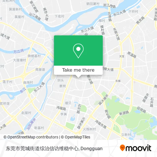 东莞市莞城街道综治信访维稳中心 map