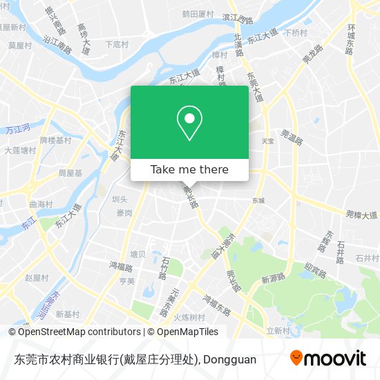 东莞市农村商业银行(戴屋庄分理处) map