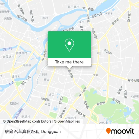 骏隆汽车真皮座套 map