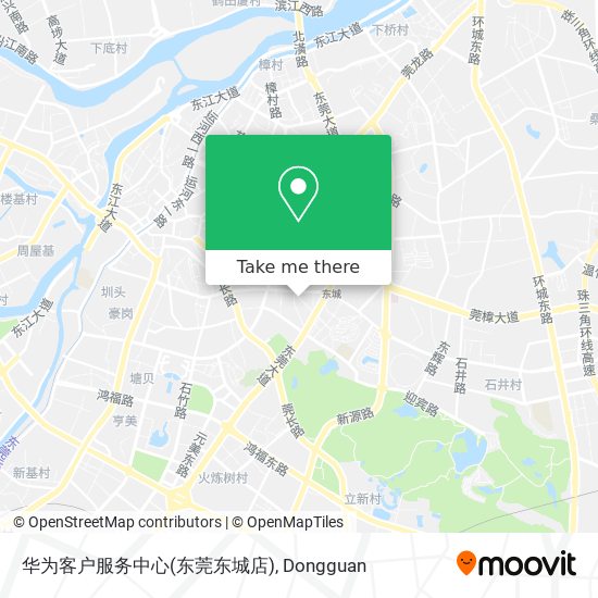 华为客户服务中心(东莞东城店) map
