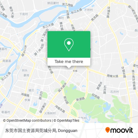 东莞市国土资源局莞城分局 map
