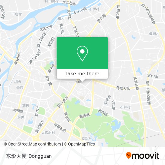 东影大厦 map