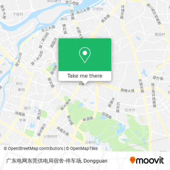 广东电网东莞供电局宿舍-停车场 map