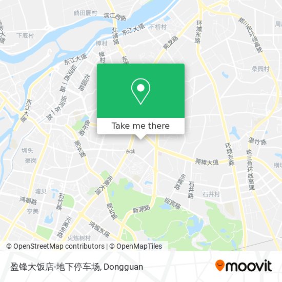 盈锋大饭店-地下停车场 map
