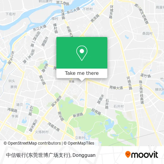 中信银行(东莞世博广场支行) map
