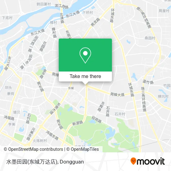 水墨田园(东城万达店) map