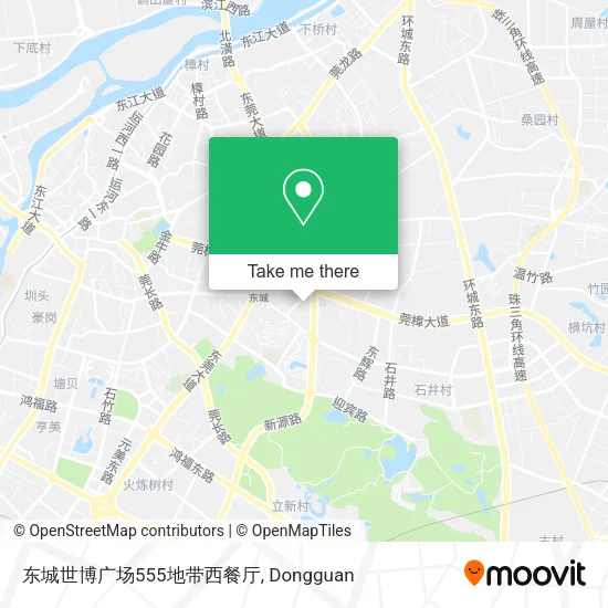 东城世博广场555地带西餐厅 map