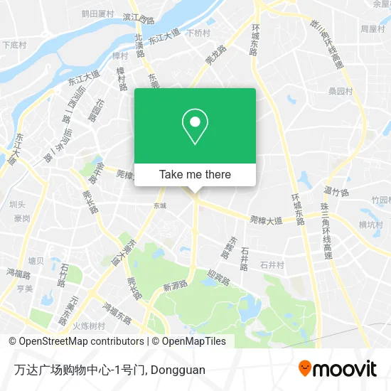 万达广场购物中心-1号门 map