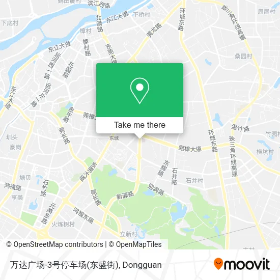 万达广场-3号停车场(东盛街) map