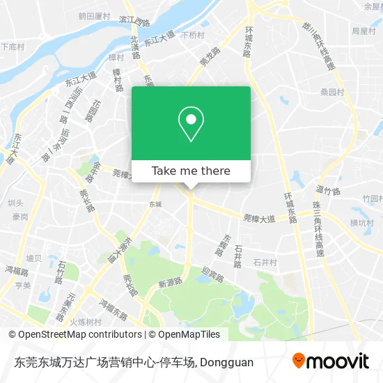 东莞东城万达广场营销中心-停车场 map