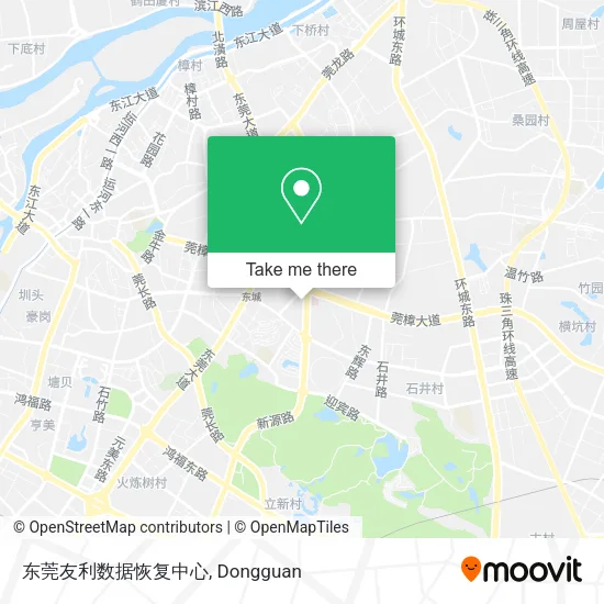 东莞友利数据恢复中心 map