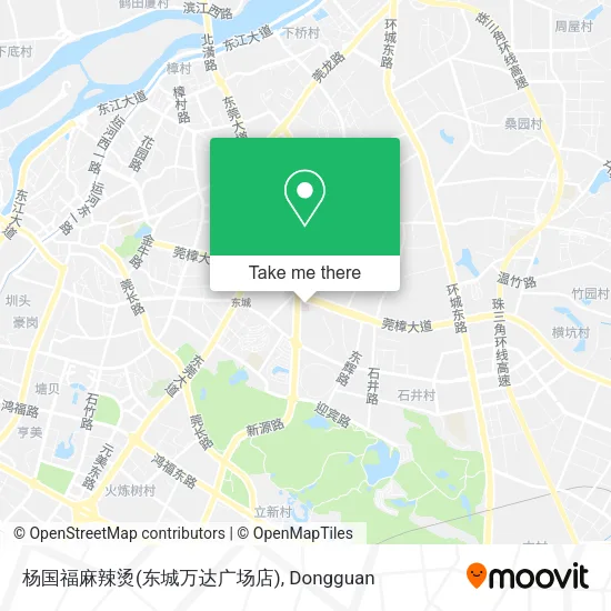 杨国福麻辣烫(东城万达广场店) map