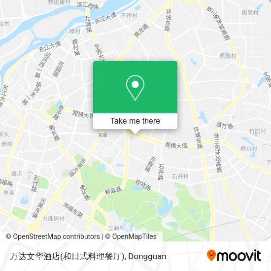 万达文华酒店(和日式料理餐厅) map