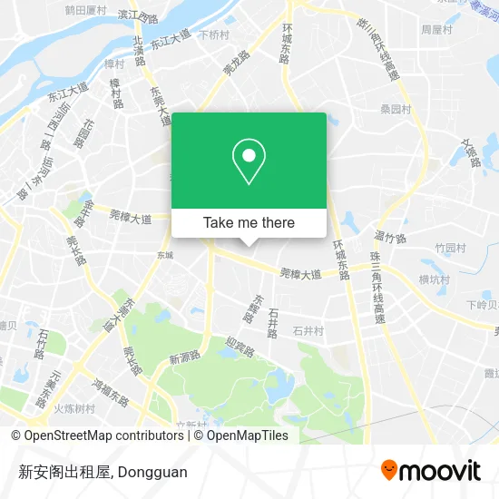 新安阁出租屋 map