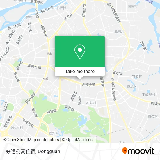 好运公寓住宿 map