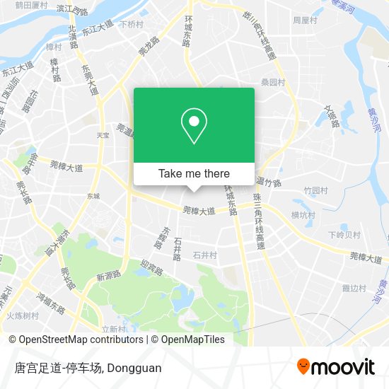 唐宫足道-停车场 map