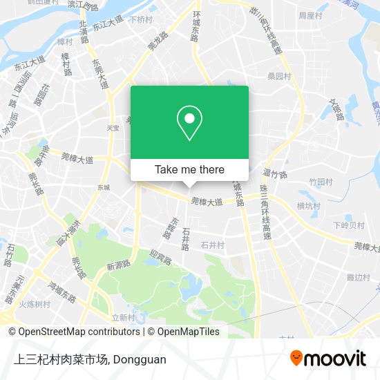 上三杞村肉菜市场 map