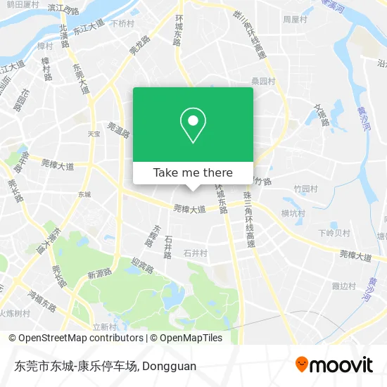 东莞市东城-康乐停车场 map