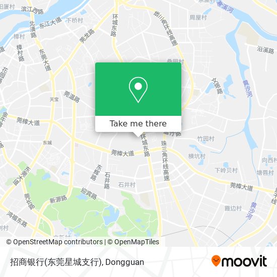 招商银行(东莞星城支行) map