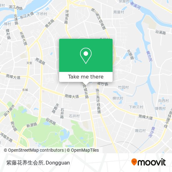 紫藤花养生会所 map