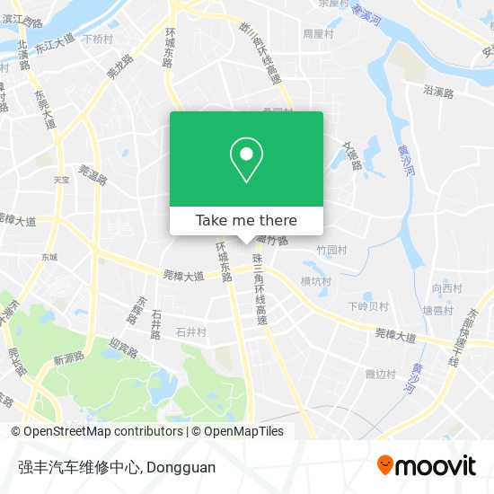 强丰汽车维修中心 map