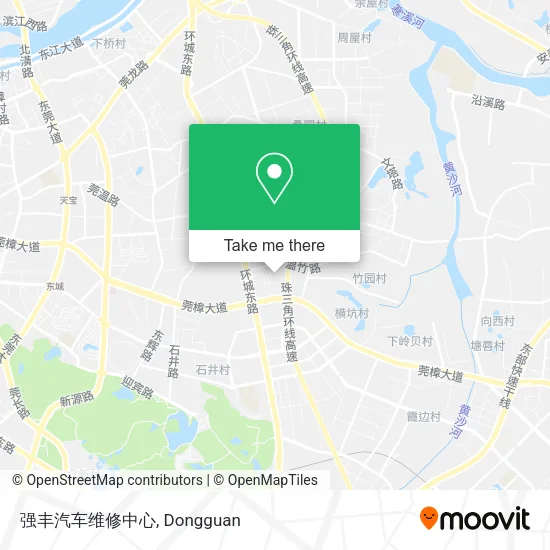 强丰汽车维修中心 map