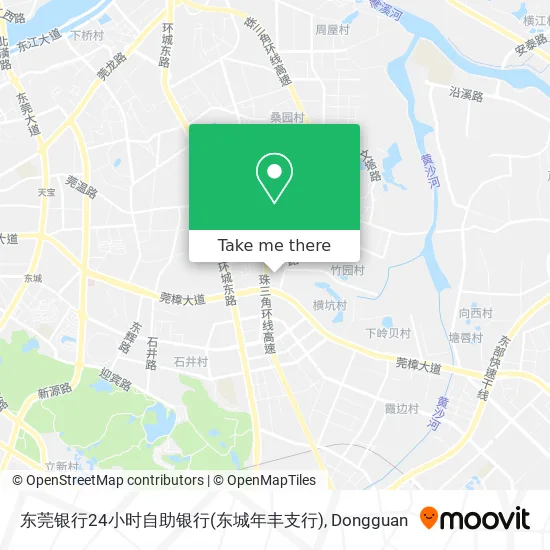 东莞银行24小时自助银行(东城年丰支行) map