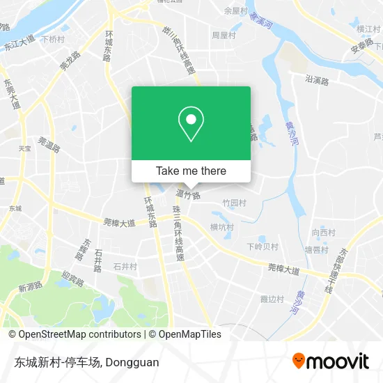 东城新村-停车场 map