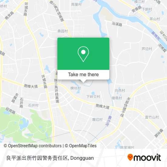 良平派出所竹园警务责任区 map