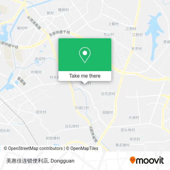美惠佳连锁便利店 map