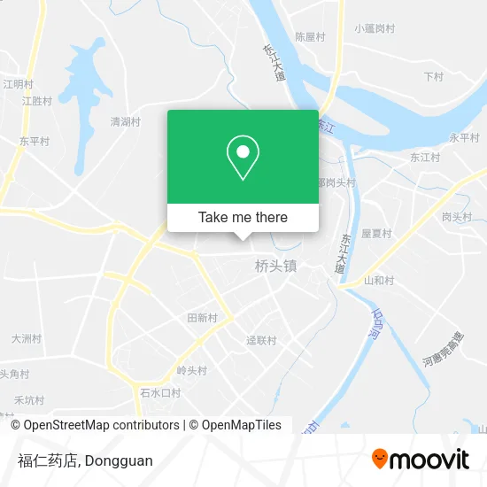 福仁药店 map
