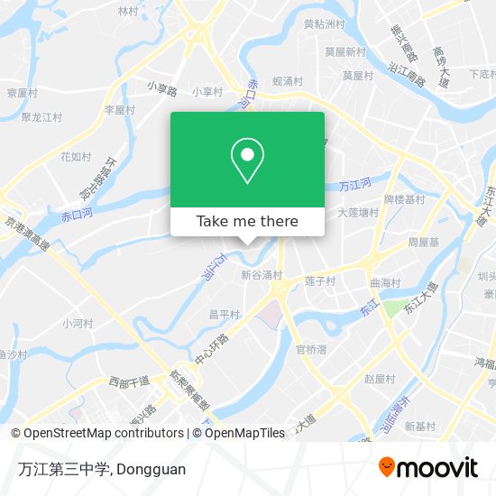 万江第三中学 map