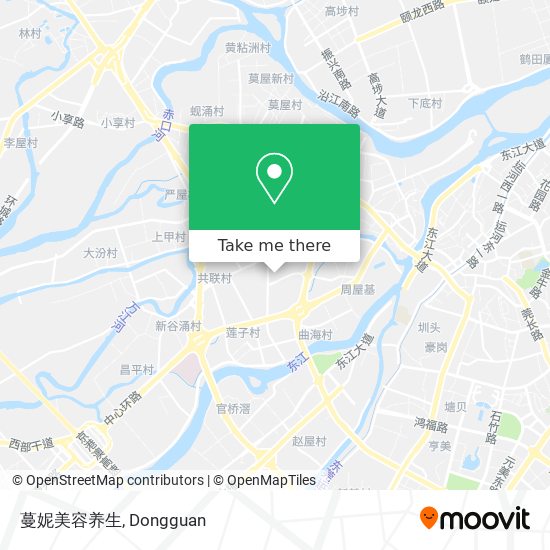 蔓妮美容养生 map
